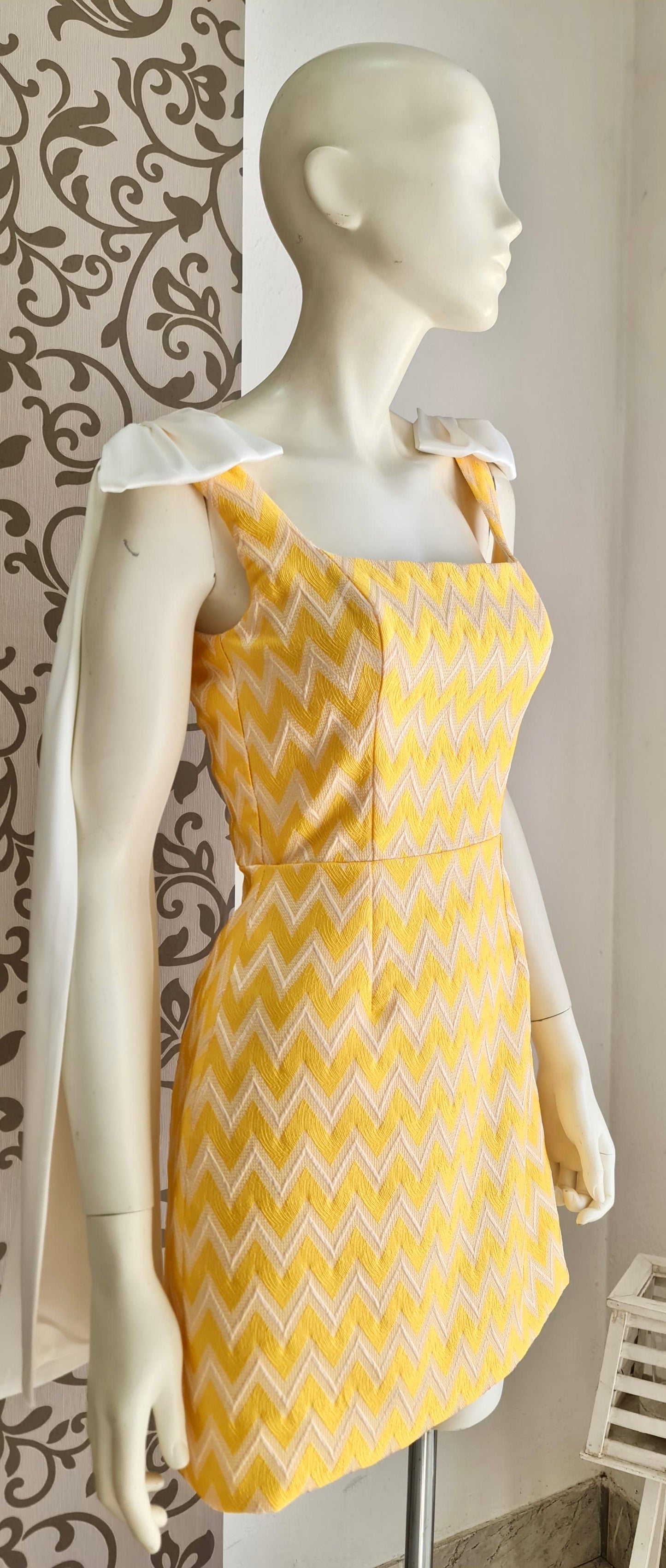 MILA Brocade Mini Dress