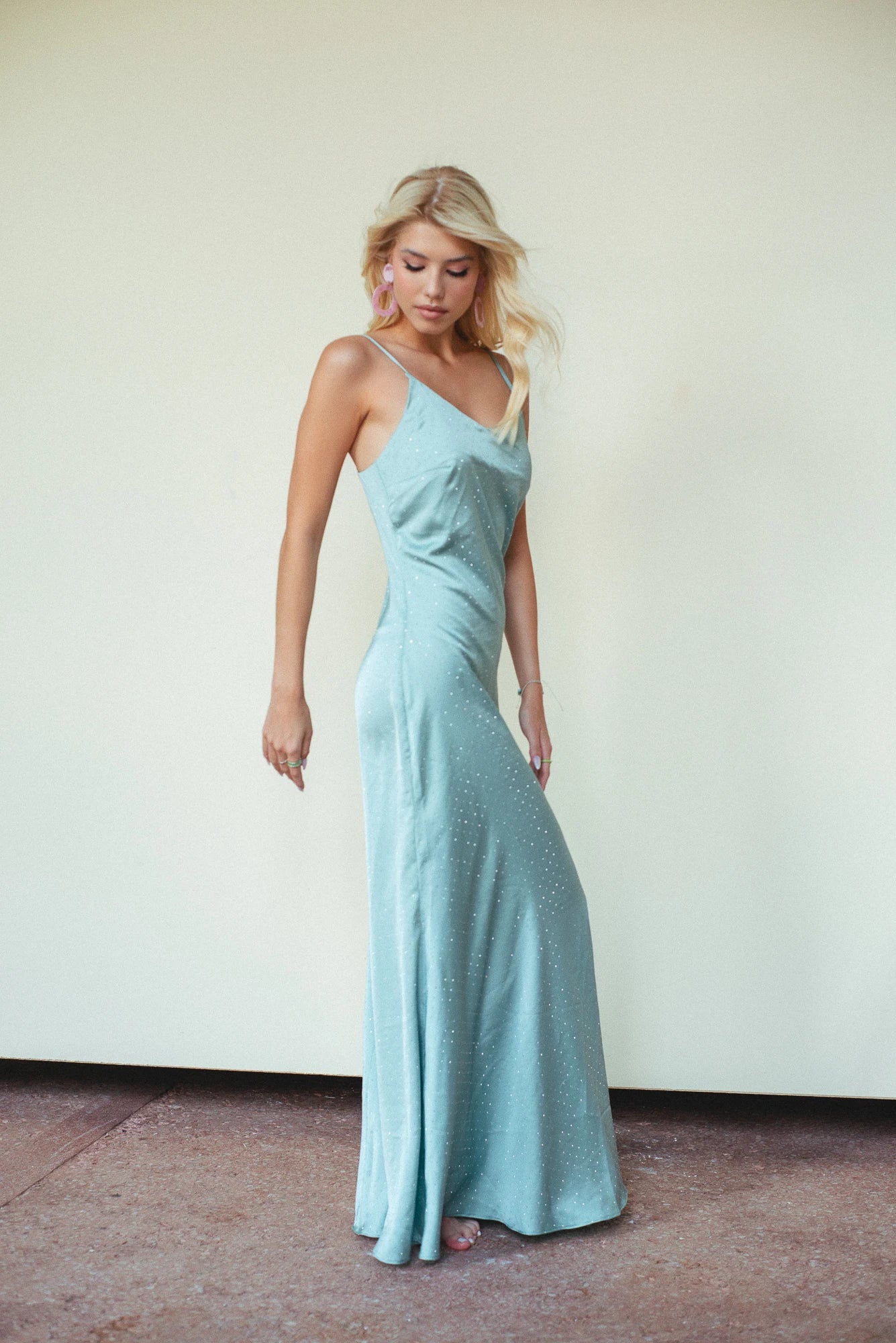 CHIARA Crystal Maxi Dress