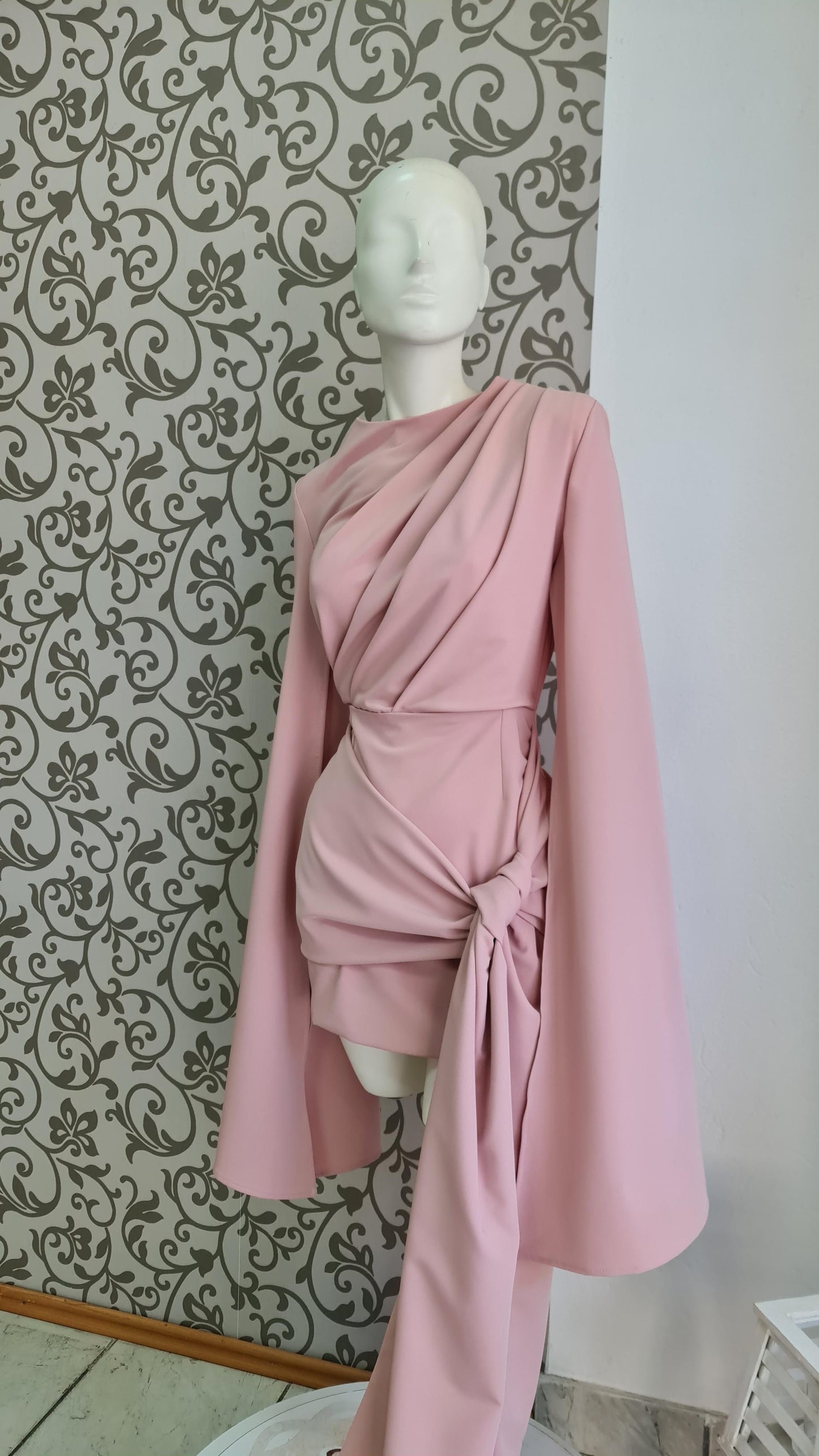 MUSE Wrap Bow Dress