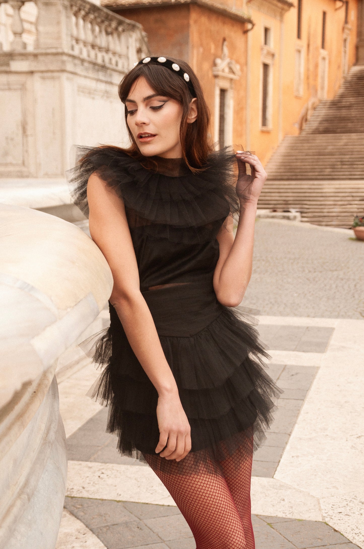 MARIA Tulle Mini Dress