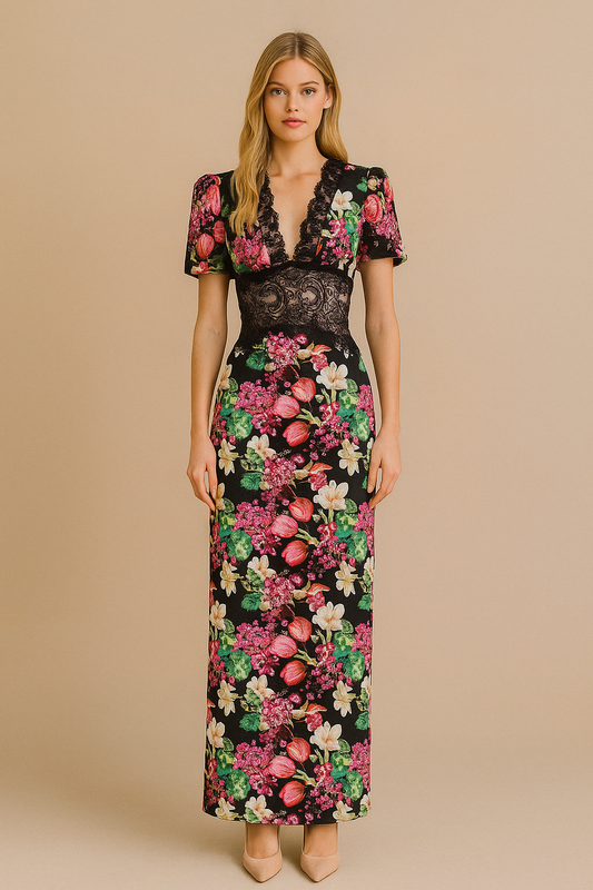 SERENA Maxi Floral Dress