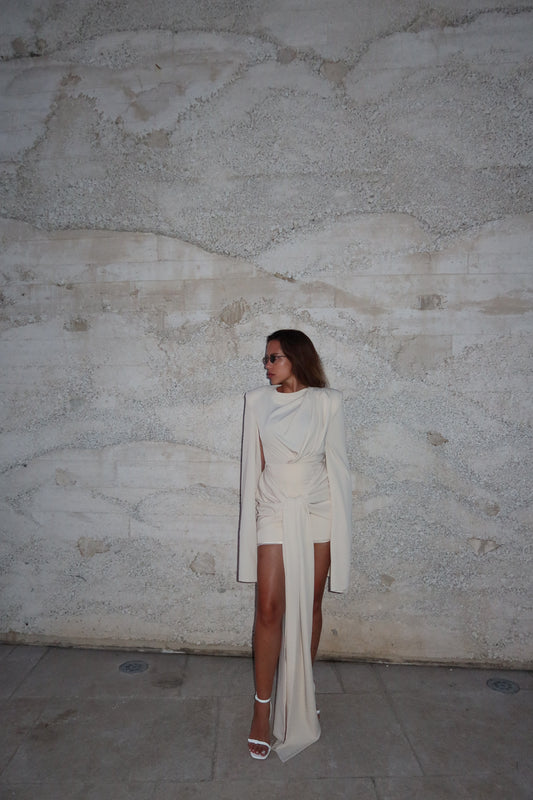MUSE Wrap Bow Dress